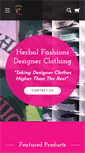 Mobile Screenshot of herbalfashions.com