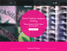 Tablet Screenshot of herbalfashions.com